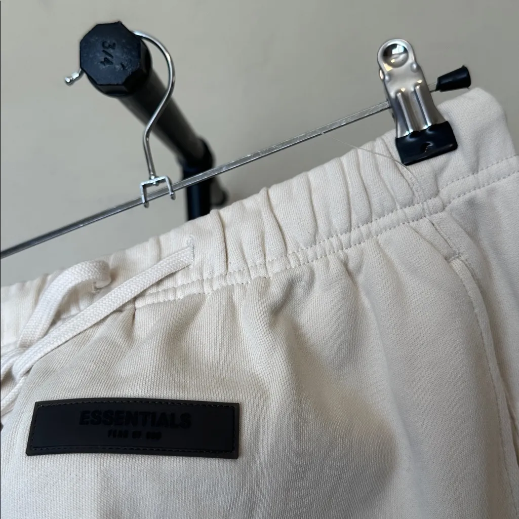 Fear Of God Essentials Cotton‎ Logo Patch Drawstring Very Soft Midi Skirt NWOT S - Image 4