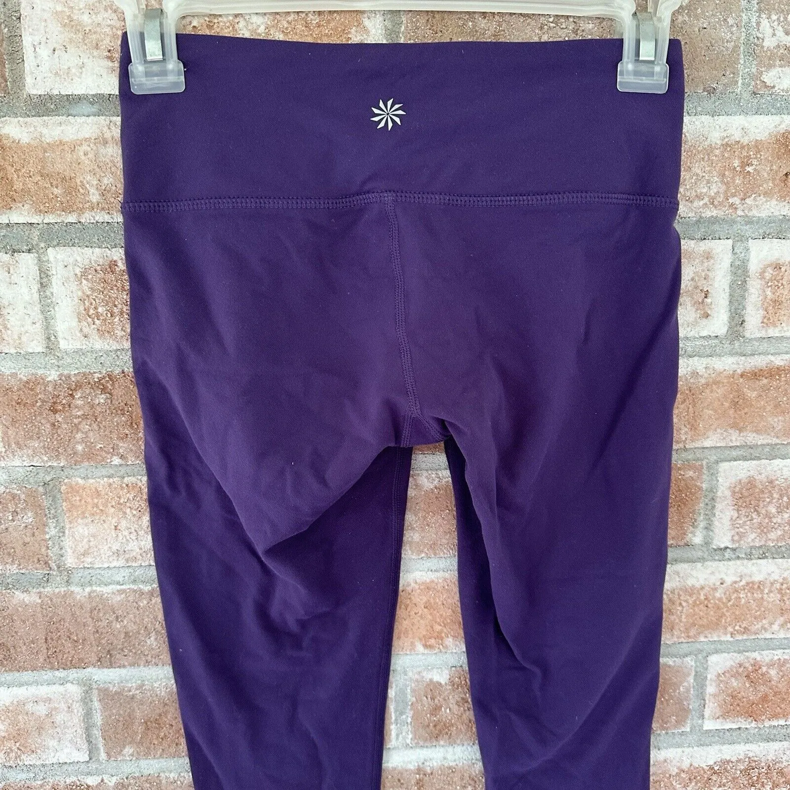 Athleta Purple Chaturanga Tight Leggings XXS Petite - Image 6
