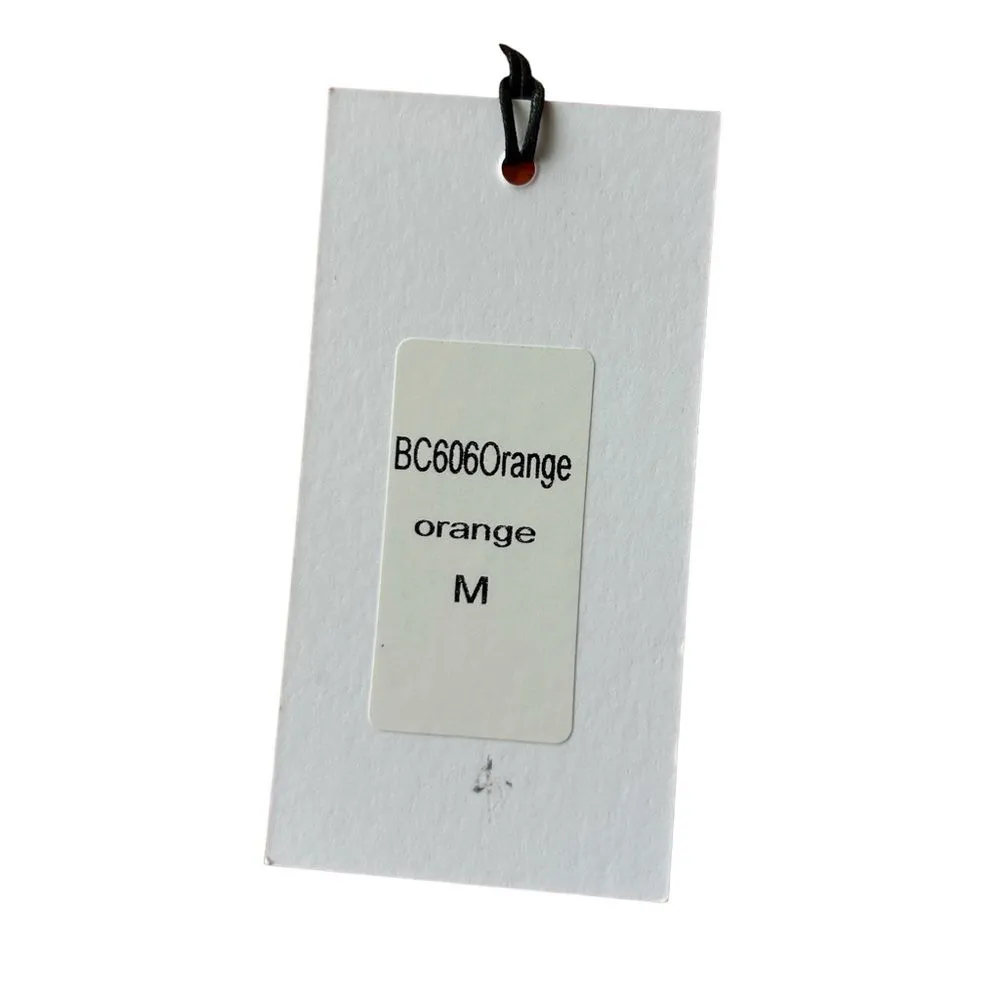 Iris & Ink Women’s M Dalia Ruched Bandeau Bikini Orange Removable Strap New Size M - Image 5