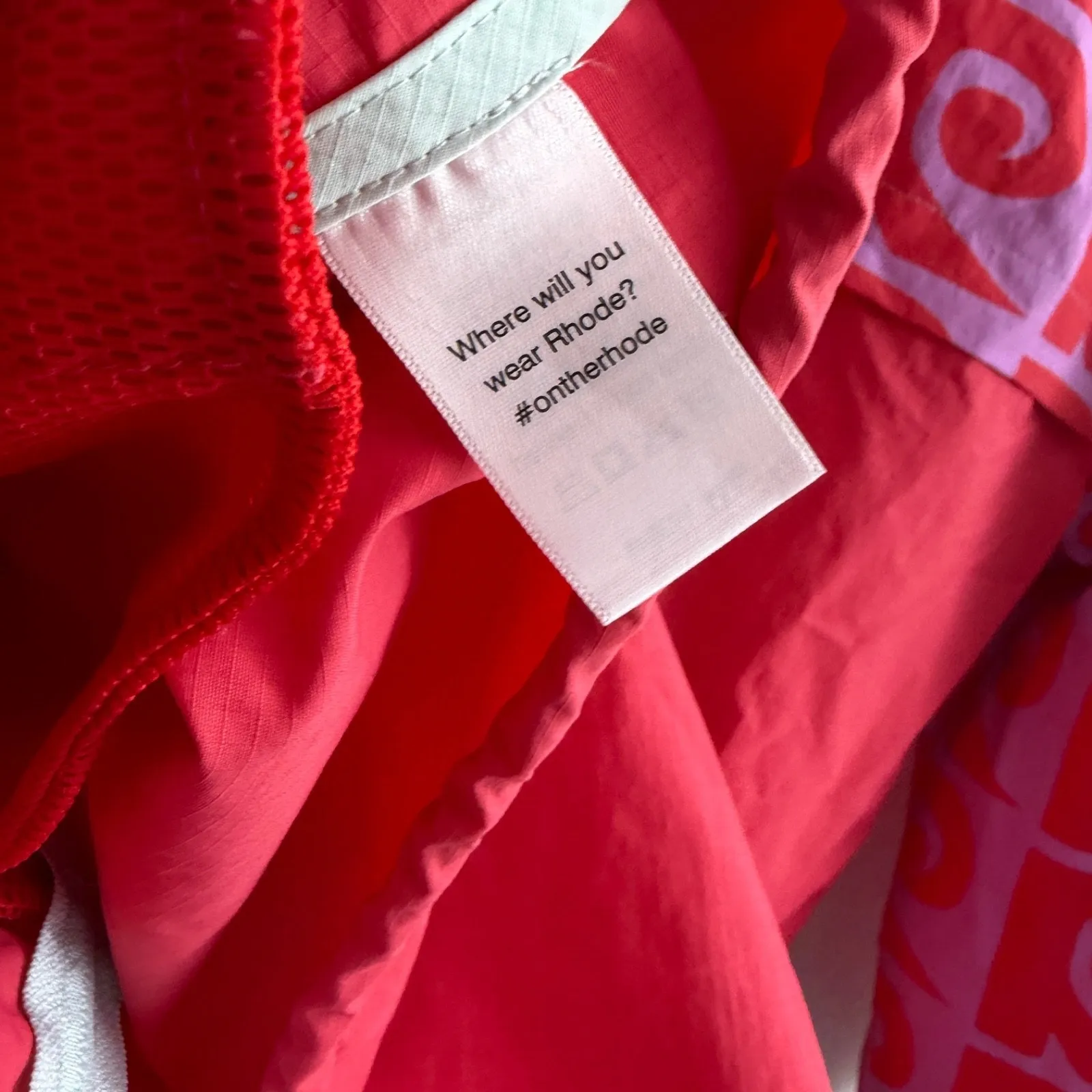 Rhode Abby Windbreaker Jacket Womens Small Cherry Purple Full Zip Outdoor Hooded Red - Image 9