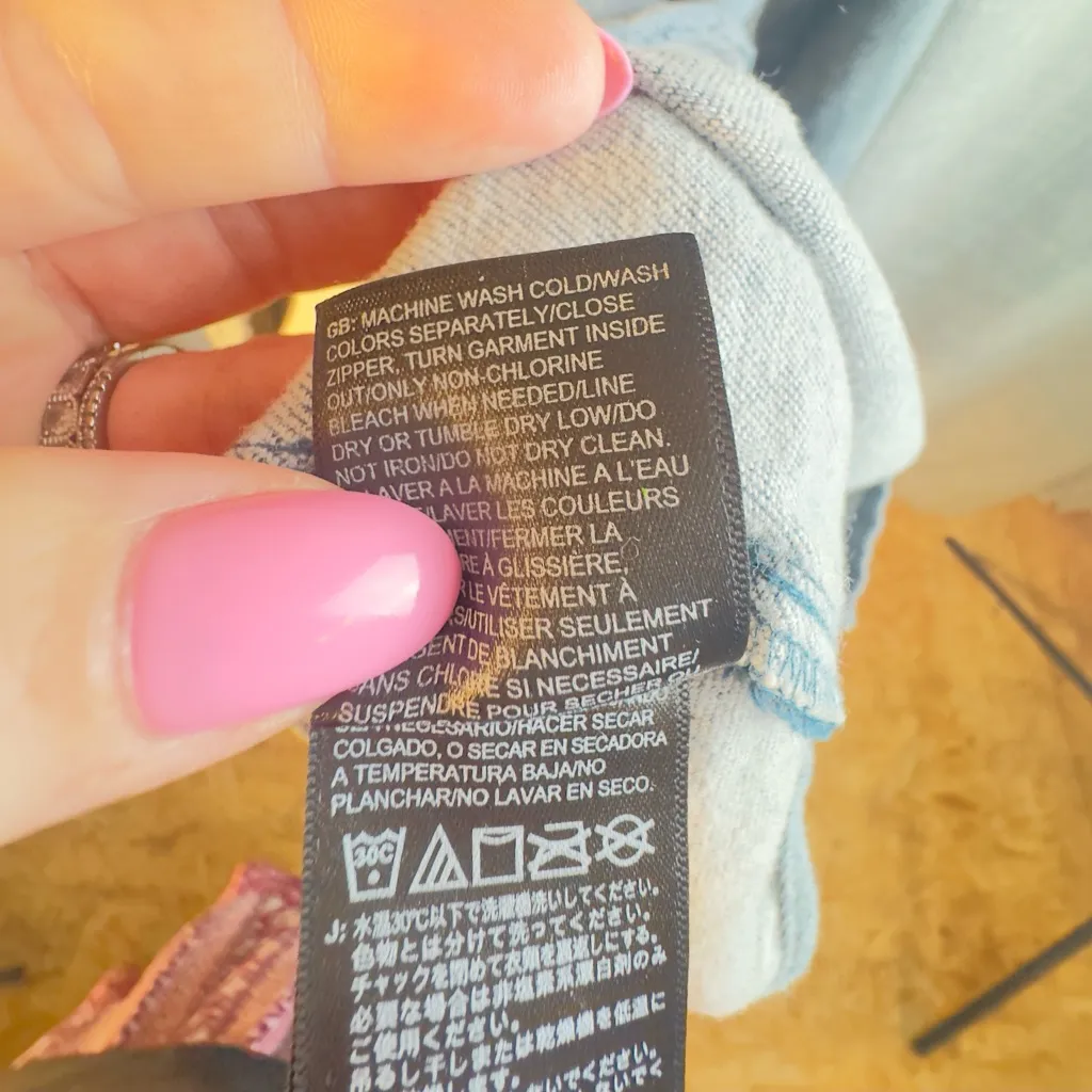 The North Face Women's Button Down Shirt Blue Size Medium - Image 7