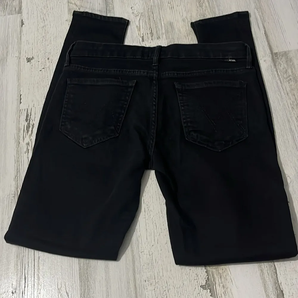 Mother The Looker A Model Spy Jeans Size 29 Black - Image 4