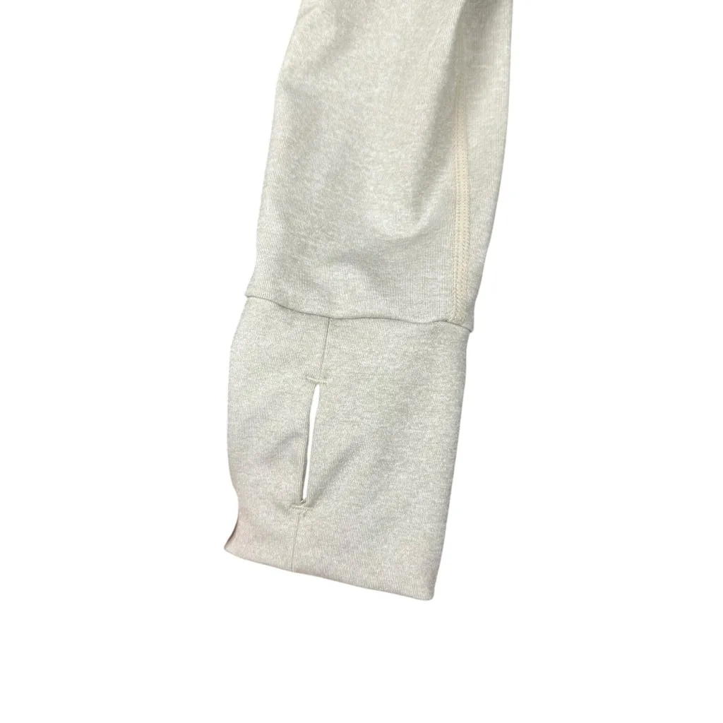 Buffbunny Athleisure Cropped Hoodie Stretch Activewear Gray Gym Ready M - Image 5