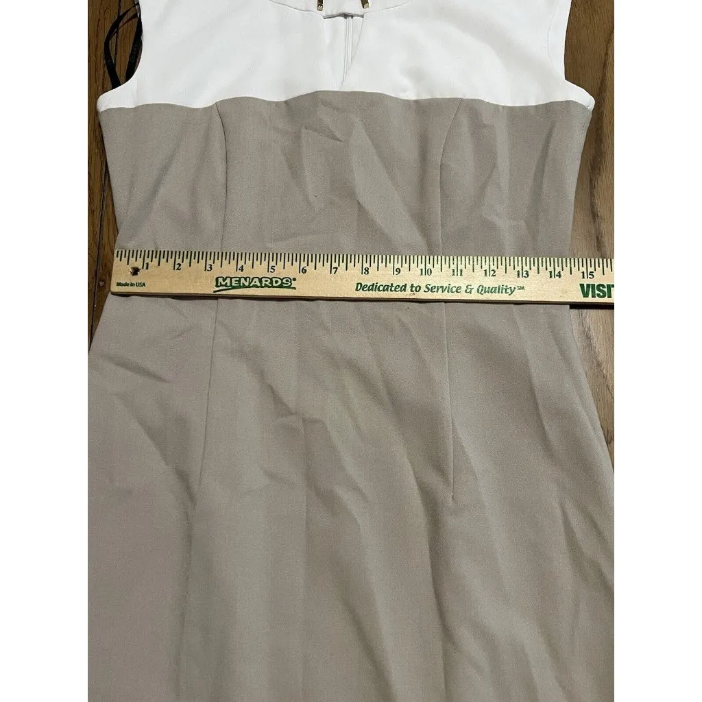 Calvin Klein Dress Size 4‎ Sleeveless A Line Professional Career Formal Wedding - Image 13