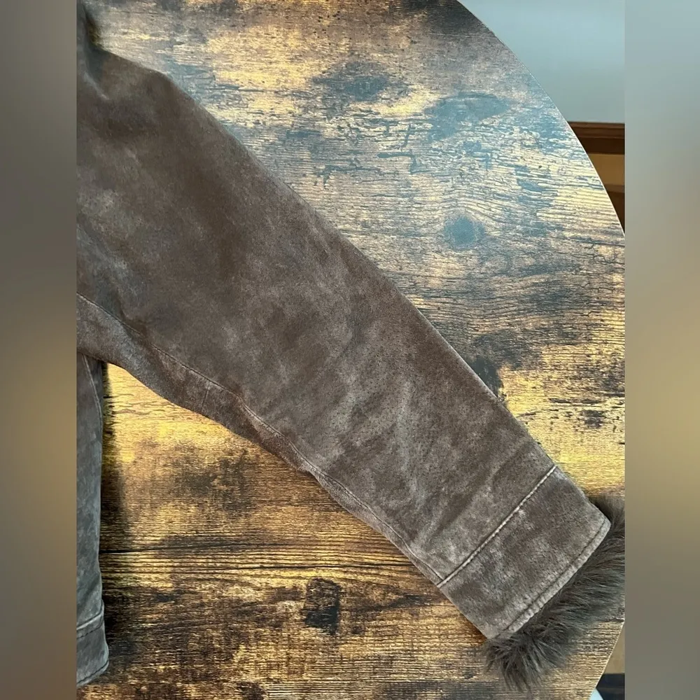 Coldwater Creek  | womens suede jacket. Size: PL - Image 5