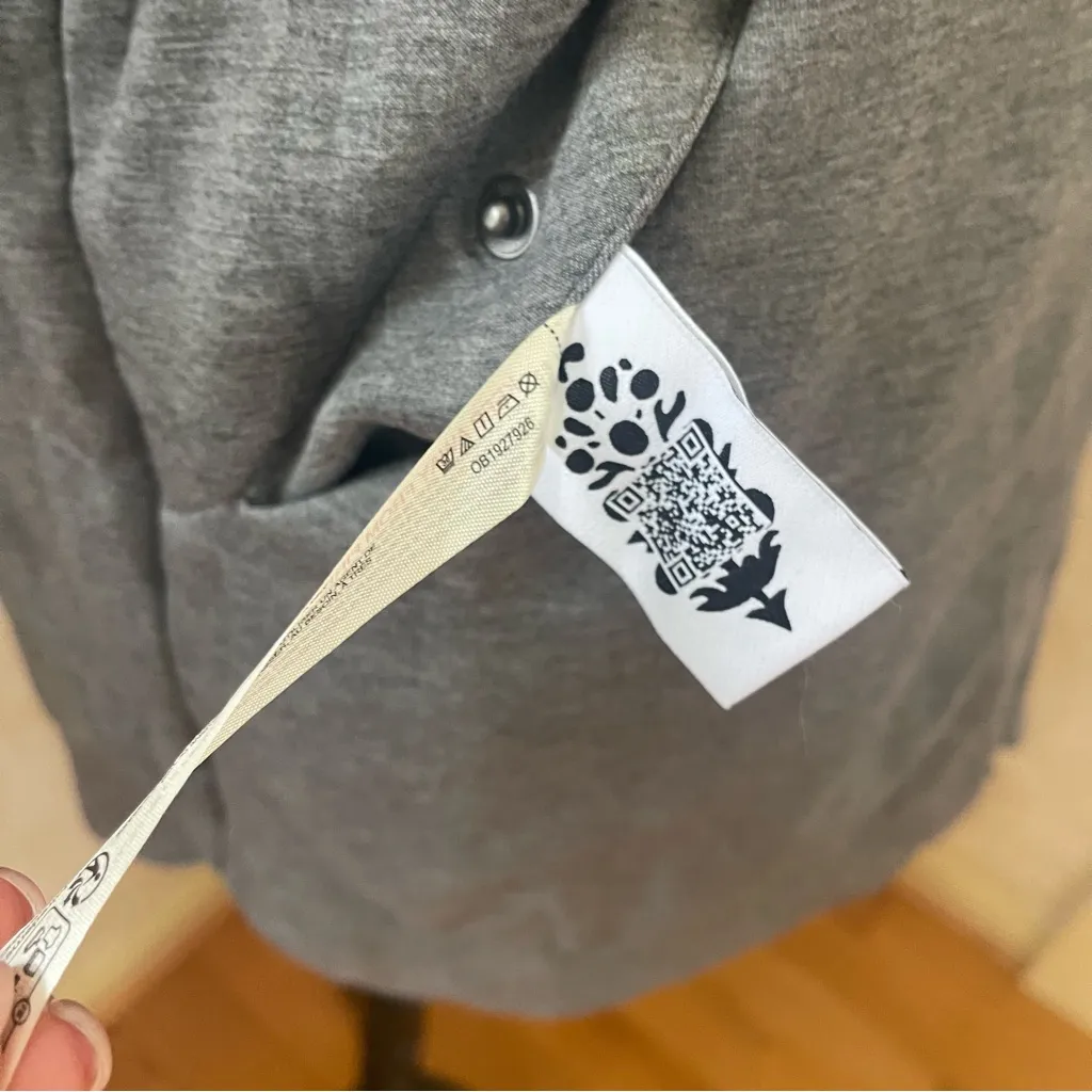 Free People Movement Slalom Reversible Fleece Puffer Vest Stellar Green Grey S - Image 15