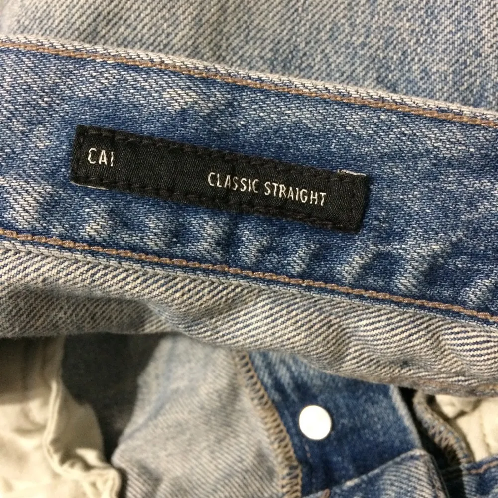 Edwin Cai Classic Straight Leg Denim Jeans in Blue Shield - Image 6