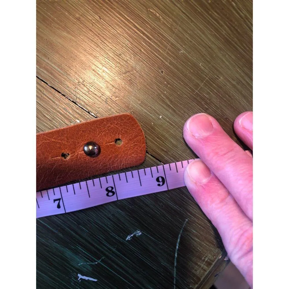 Unbranded EUC Leather Bracelet with 12 - Image 5