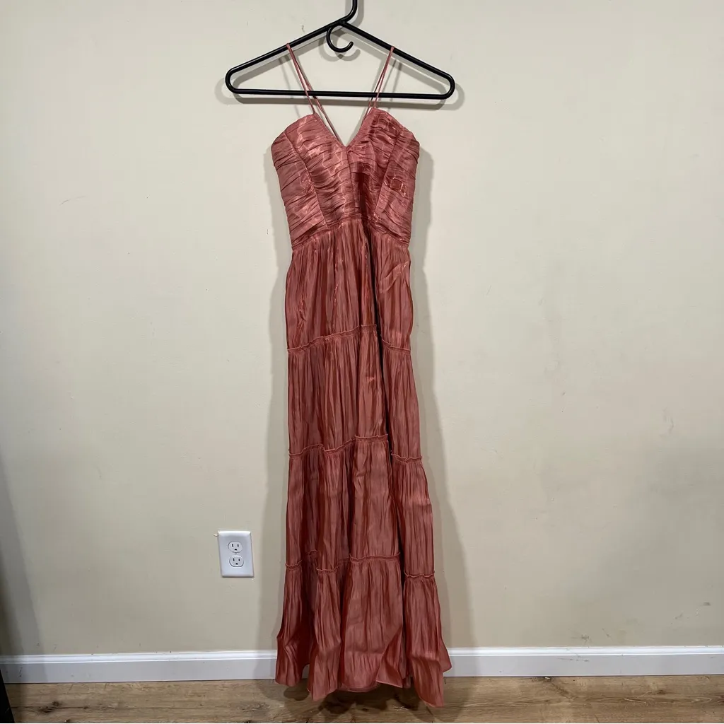 NWT o.p.t East Dress size small color cowboy copper long women’s - Image 3