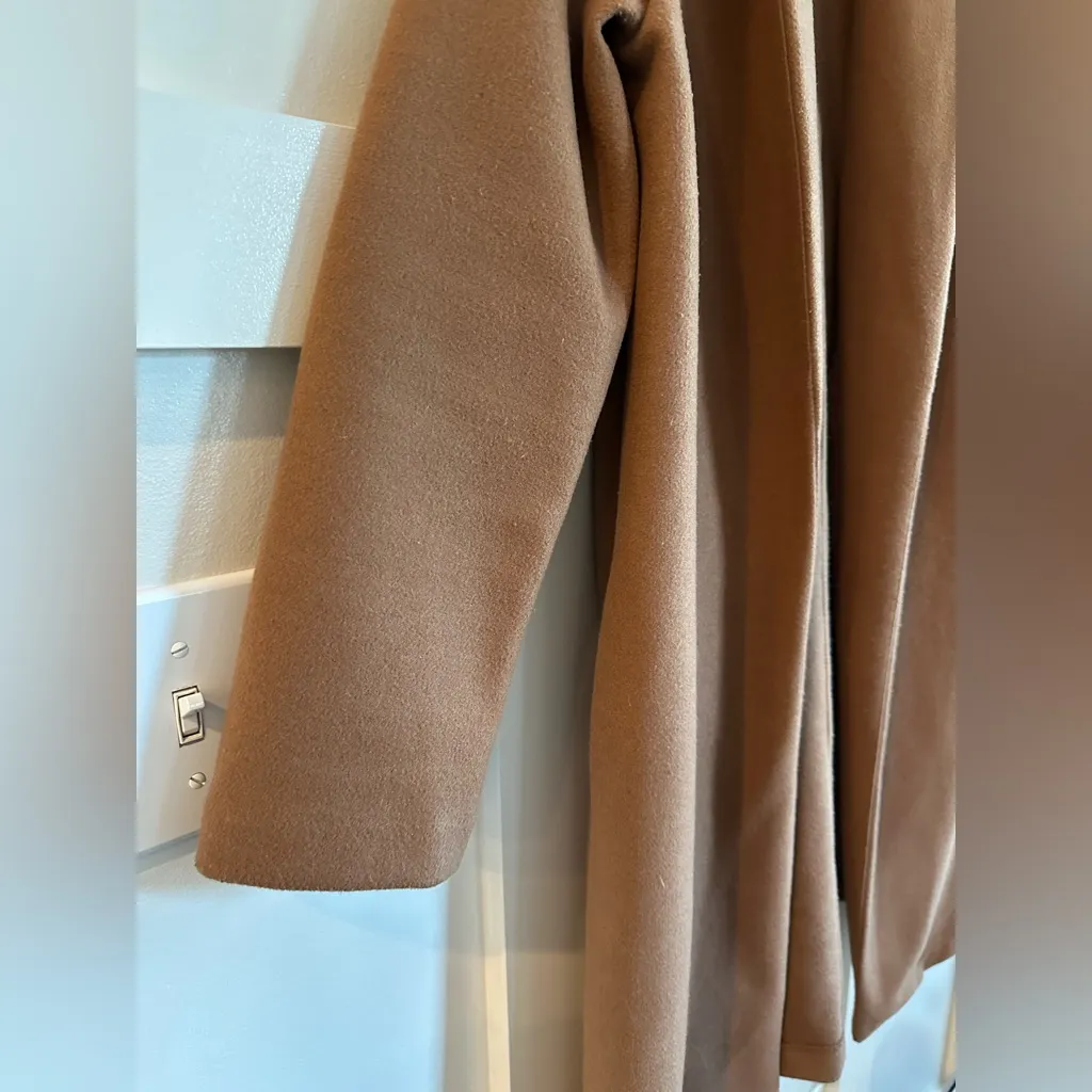 ZARA  Camel Brown Long Coat - Image 2