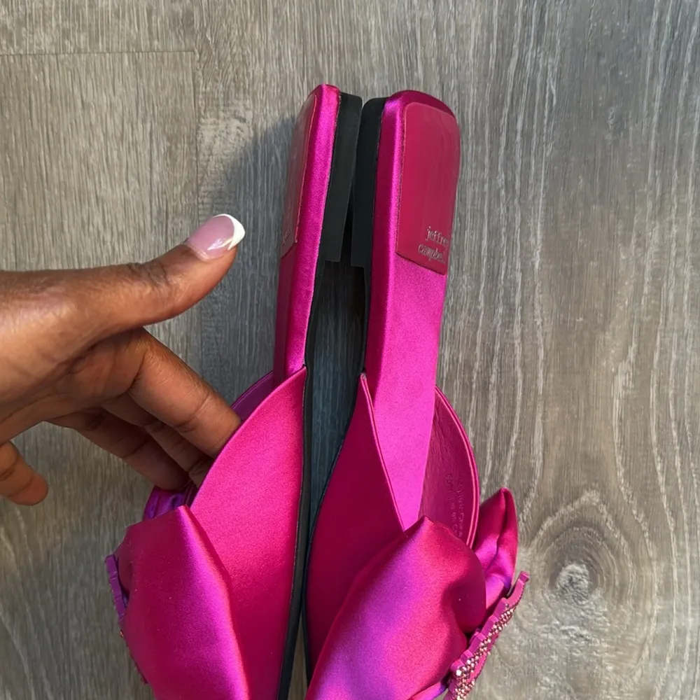 NEW Jeffrey Campbell Sit Pretty Flats Pink 6 - Image 5