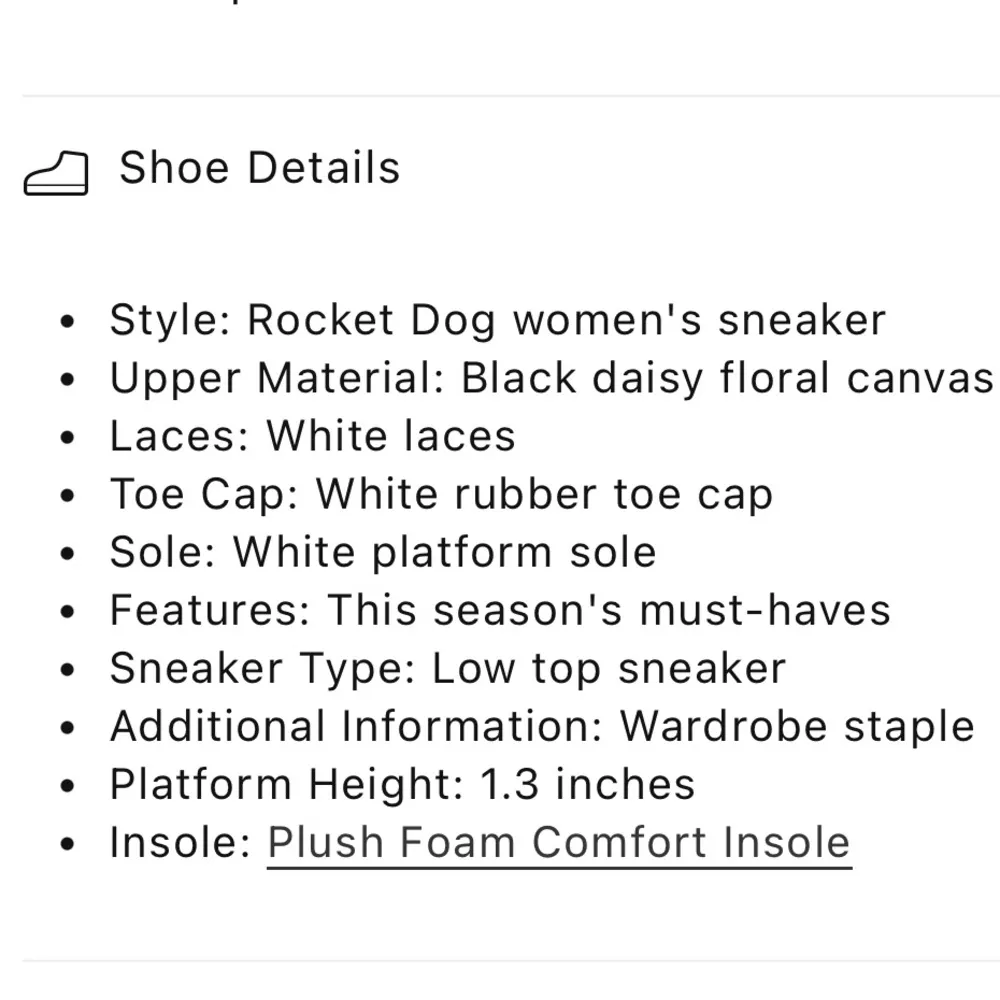 Rocket Dog Embroidered Jazzin Floral Sneakers - Image 12