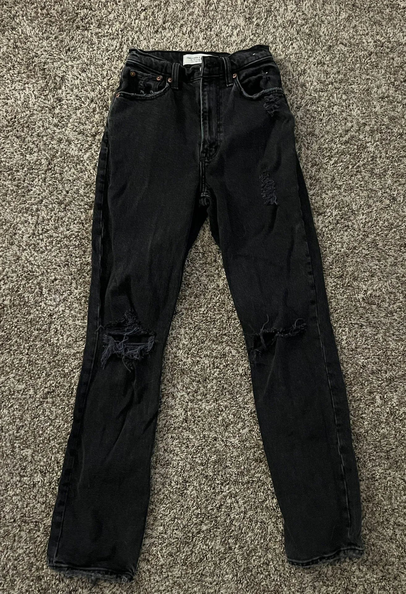 Abercrombie & Fitch Black Jeans - Image 5