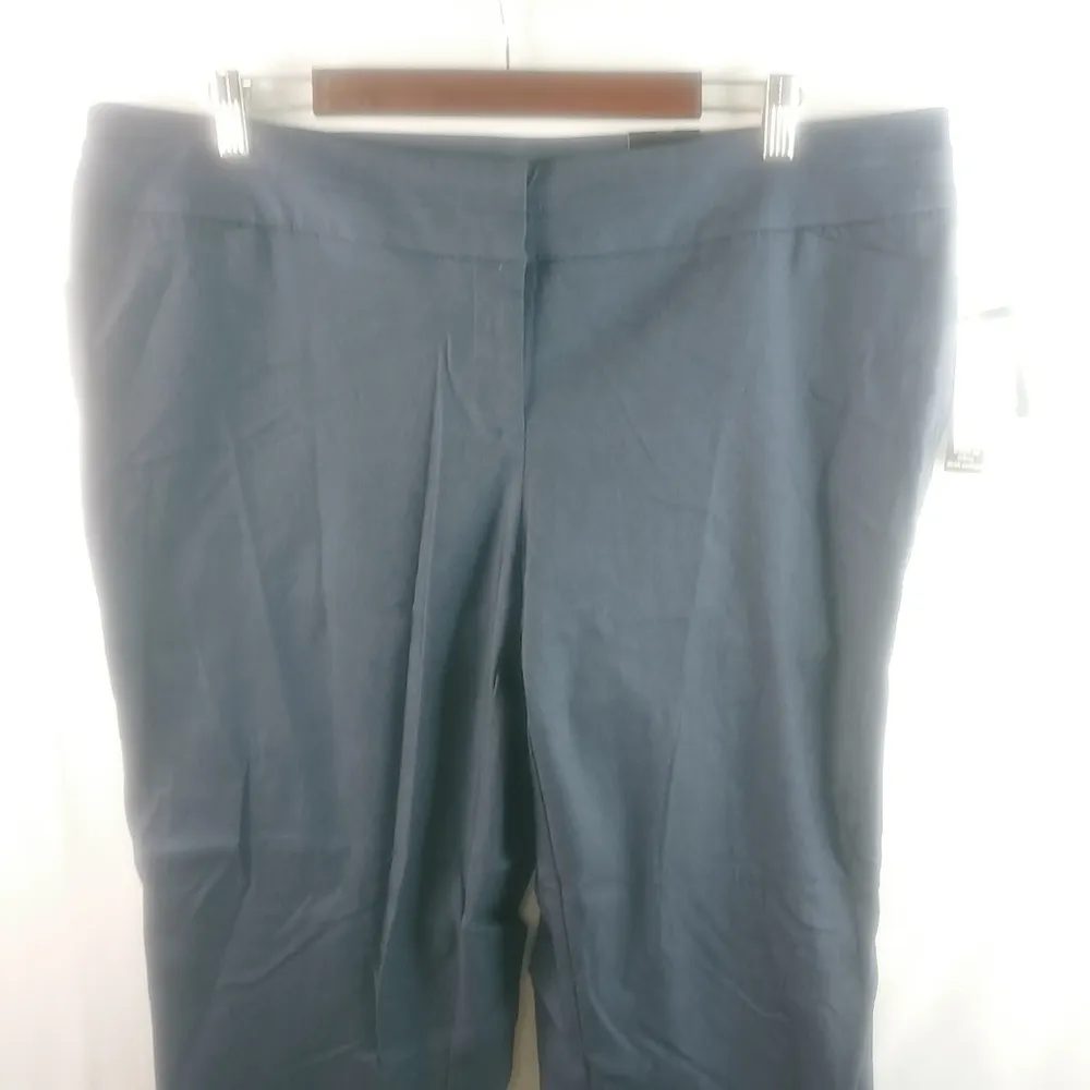 HeartSoul 18 30x29 Riley Midnite Blue Stretch Dress Pants Plus - Image 6