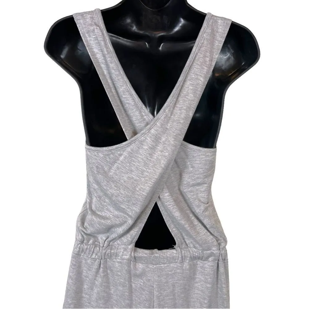 Beyond Yoga Farrah Scoop-Neck Sleeveless Wide-Leg Cropped Jumpsuit - Image 10