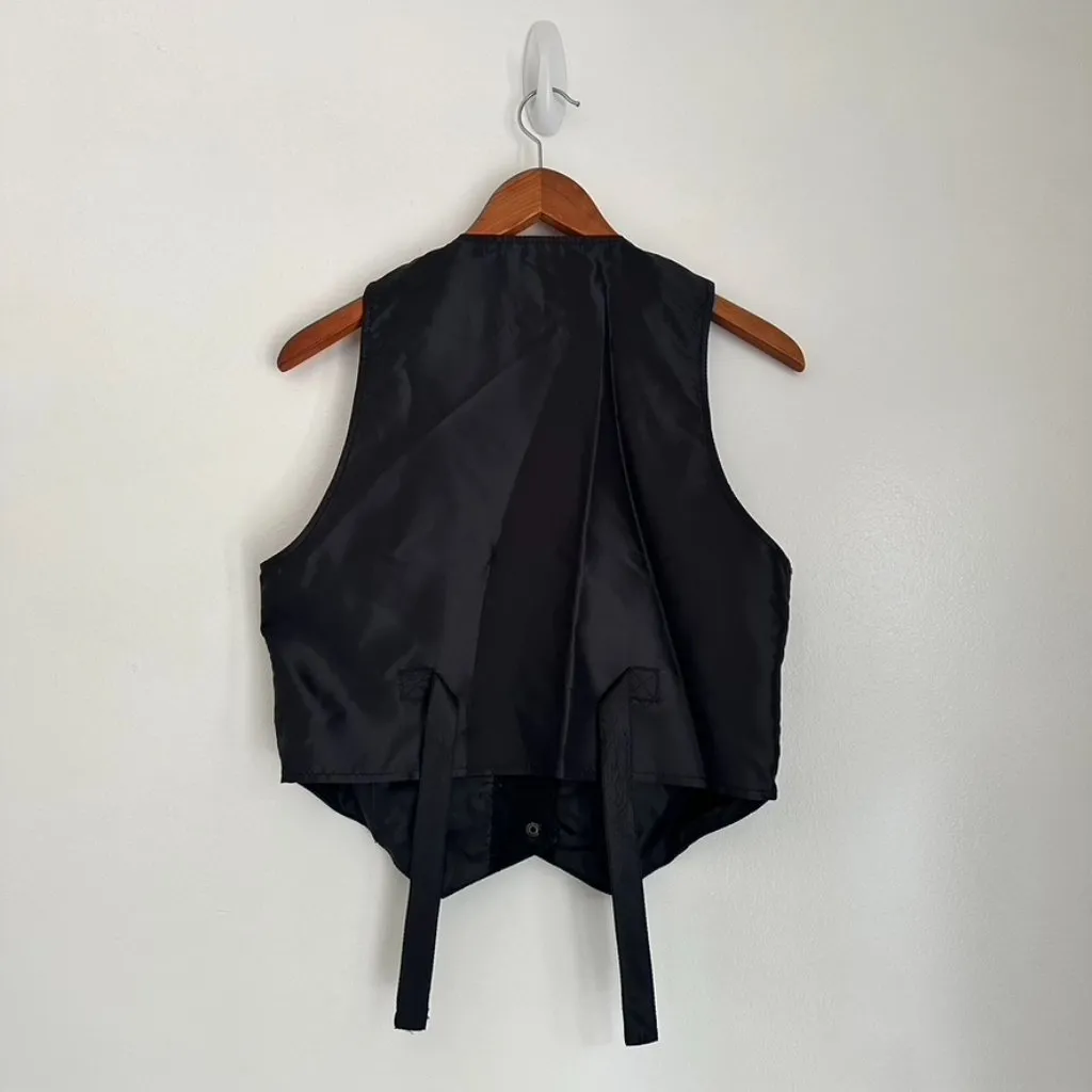 Disney Mickey Unlimited Western Suede Fabric Vest Size S/M - Image 6