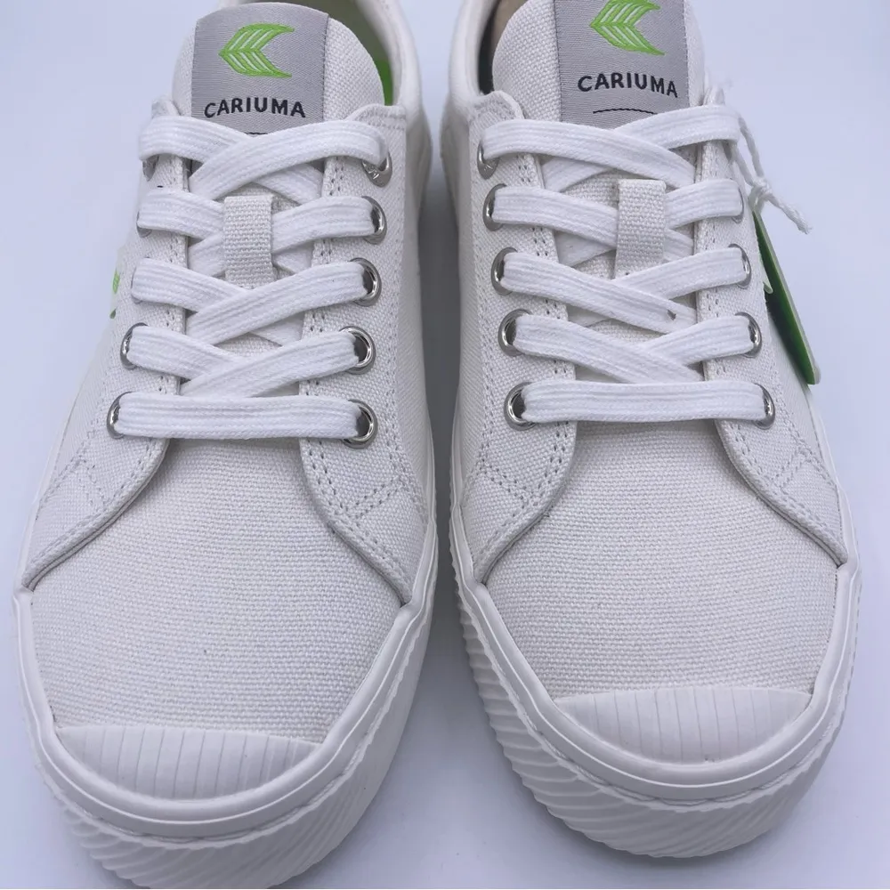 unisex oca low off white canvas sneakers Size 6.5Women 5Mens - Image 6