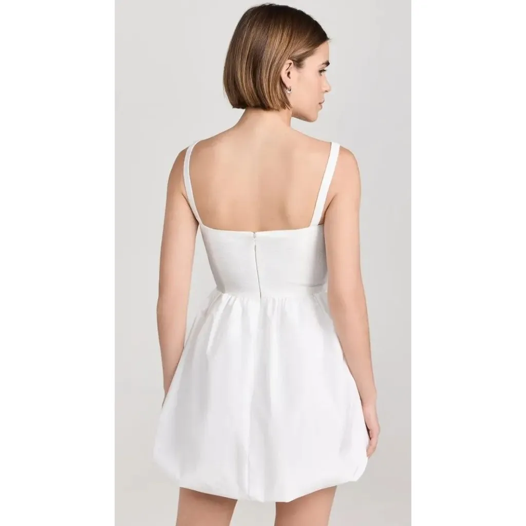 Amanda Uprichard Christine Dress in White Small New Womens Mini Halter - Image 15
