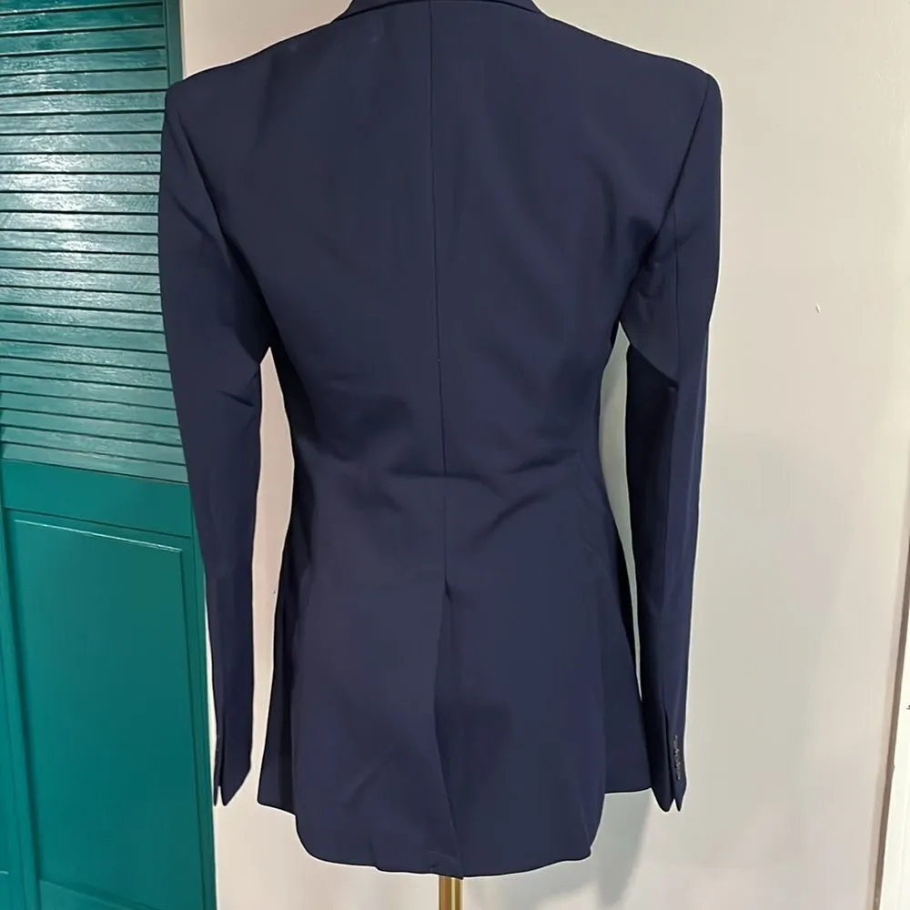 A.L.C. NWT Edie Jacket In French Navy - size 0 ($595) - Image 9