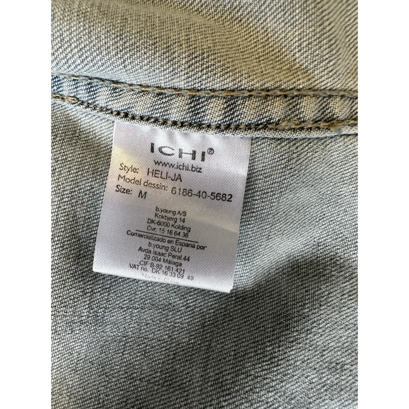 ichi denim jacket N15G343 - Image 7