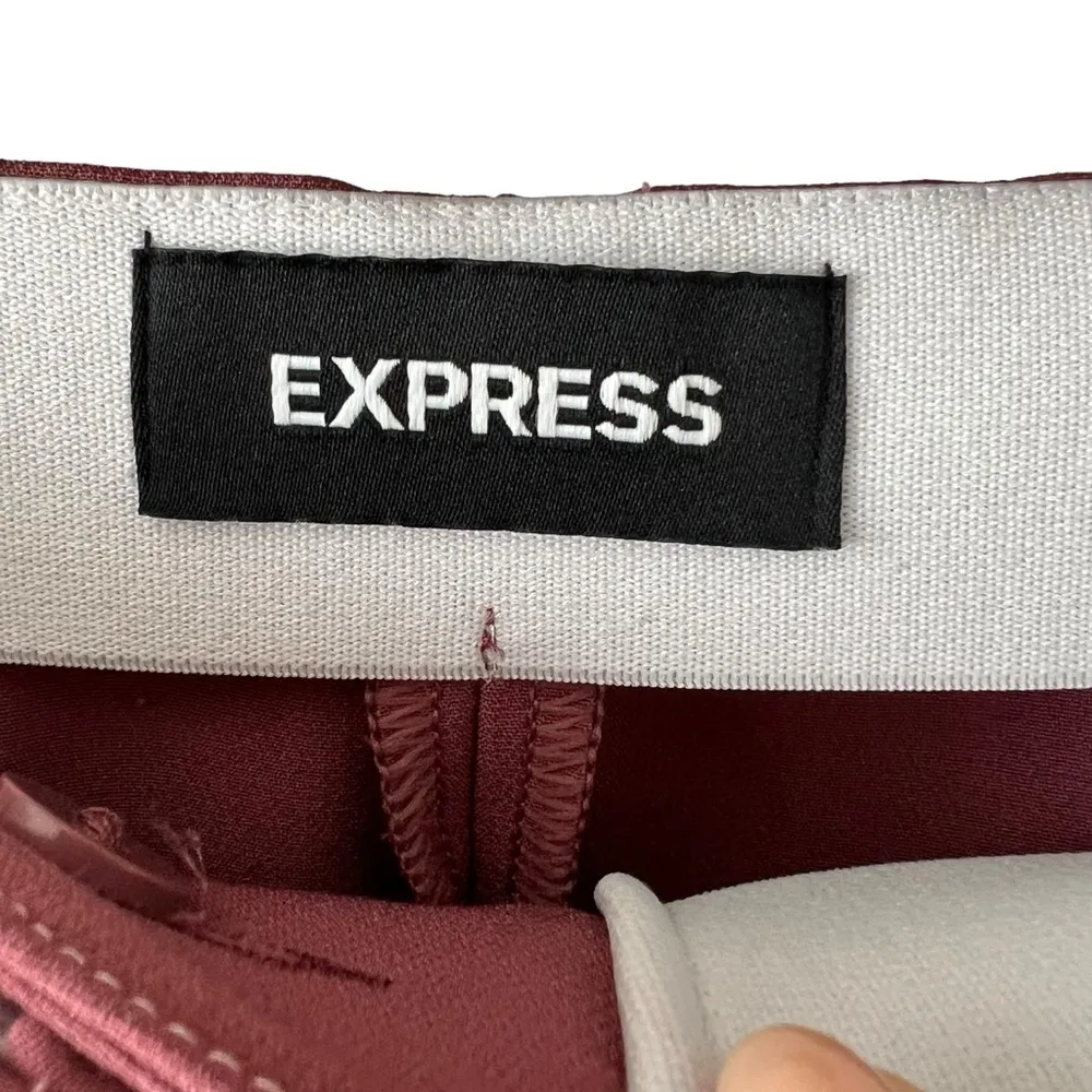 EXPRESS Pleated Ankle Pants - Image 4