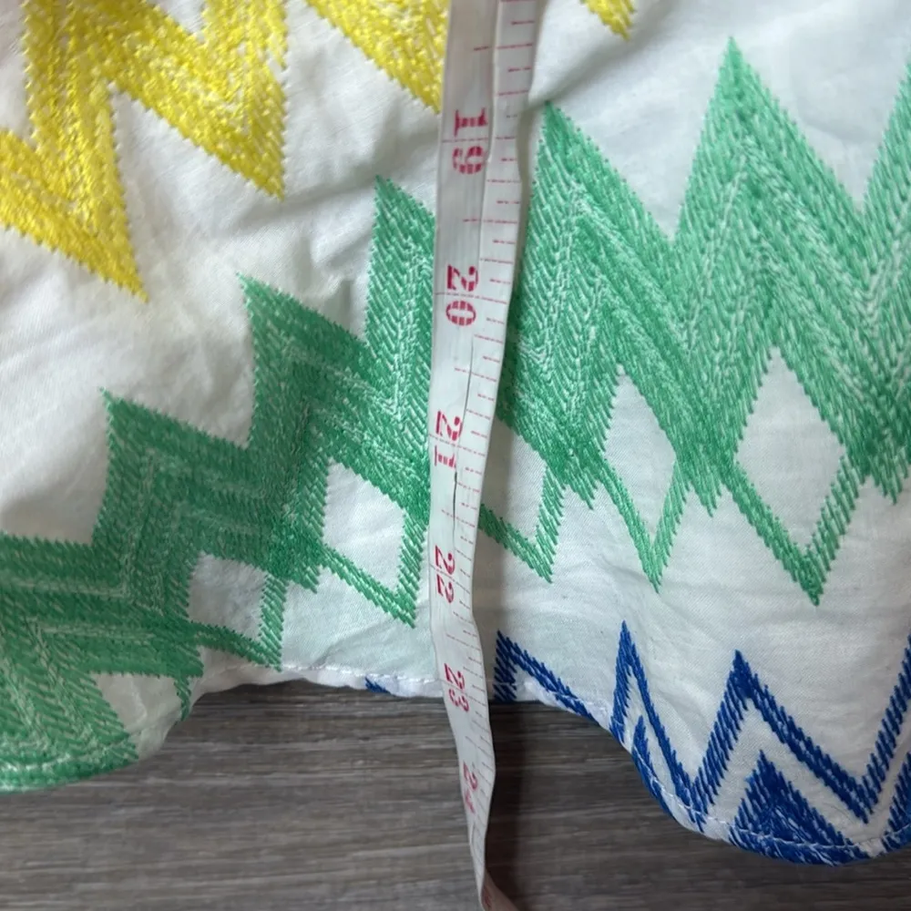 NEW Anthologie Yumi Kim Eliza Embroidered Top in Carnival Large - Image 10