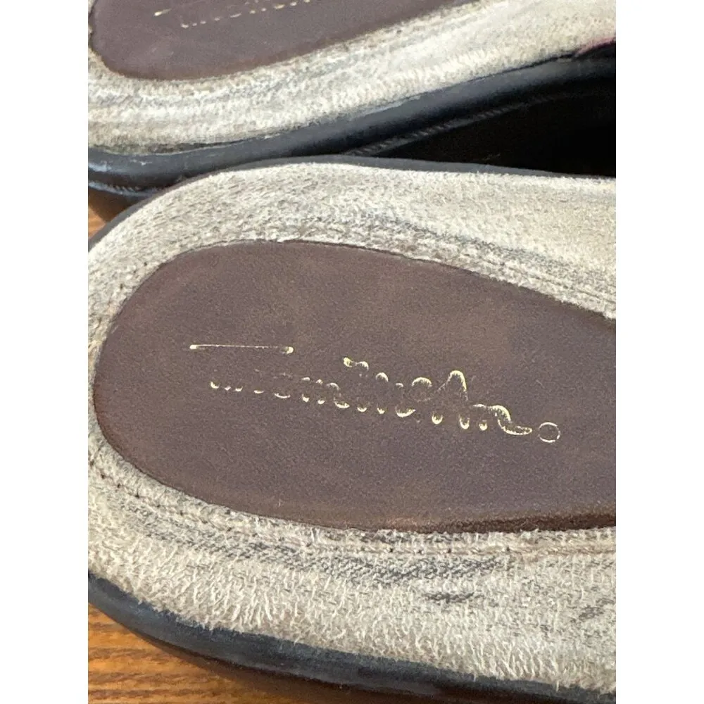 Thom McAn Women’s Leather Open Toe Scandal Brown Size 6.5 W Size 38 Sku 2812 - Image 5