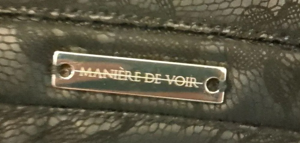 Manière de voir faux leather pants size 8 - Image 6