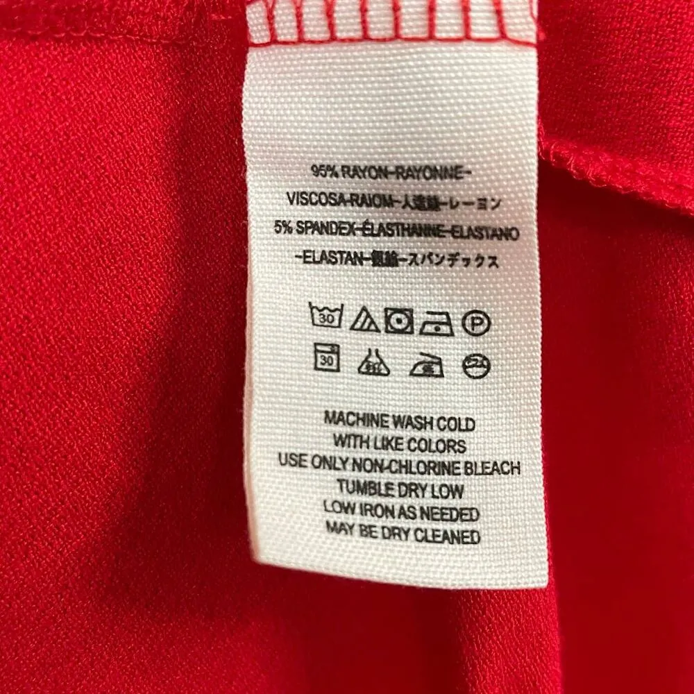 Free People Just A Twist Top L Square Neck Choker Surplice Knot Detail Career - Image 7