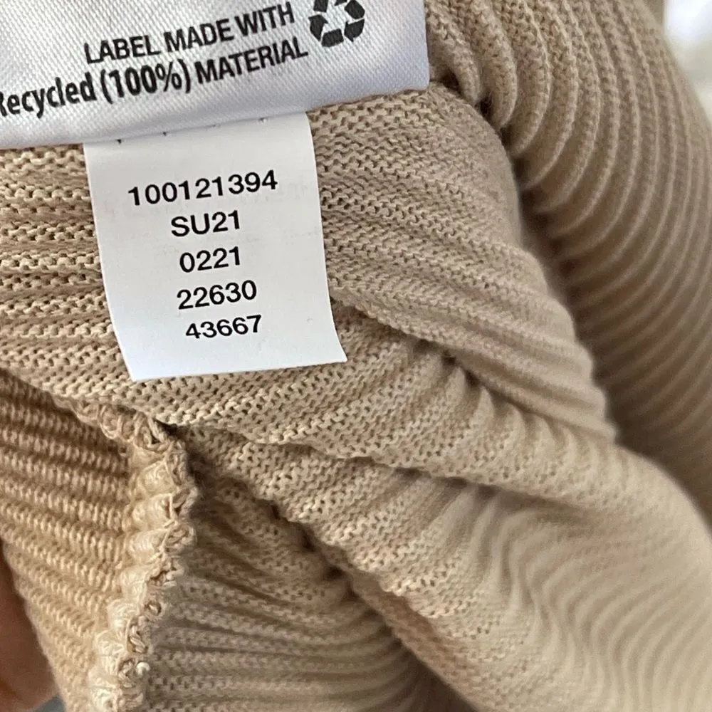 NWT Alfani Ribbed Pull-on Wide Leg Pants - PL (Petite Large) - Image 9