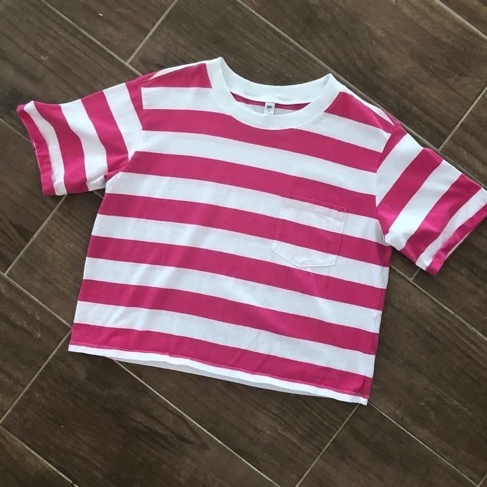 BP oversized striped Boxy Tee Size M - Image 3