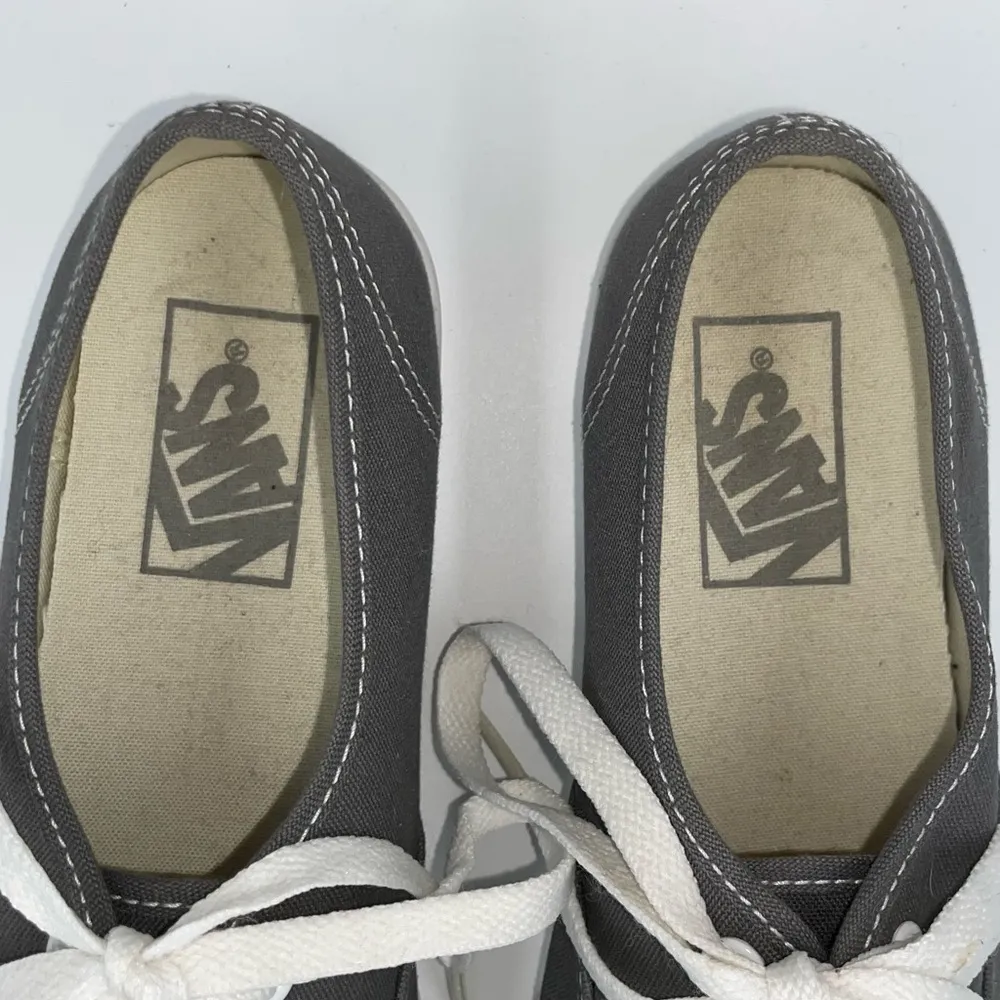 Vans Off The Wall Gray Sneakers Shoes, Women’s Size 8 Men’s Size 6.5 - Image 9