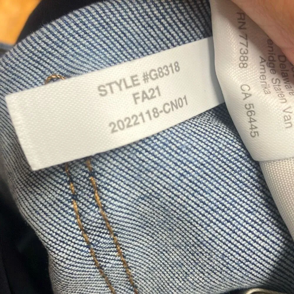 461. Madewell maternity skinny medium wash jeans size 26 - Image 6