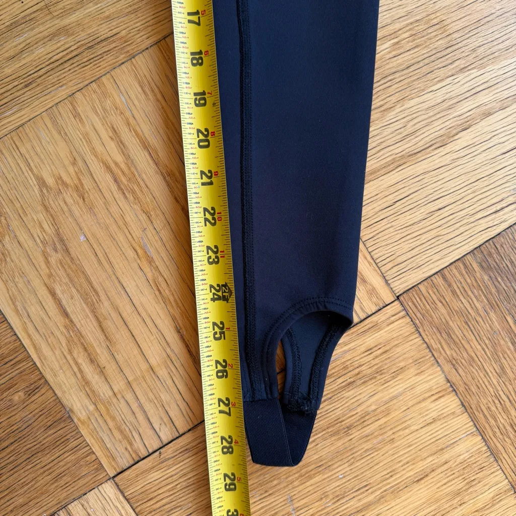 Heroine Sport Black Power Leggings w/ Stirrups, Size XS, EUC - Image 5