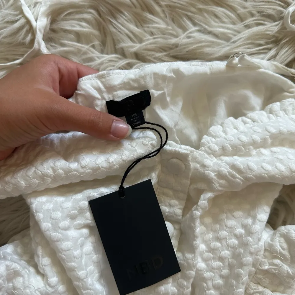 Ruby Mini Dress In Star White - Image 3