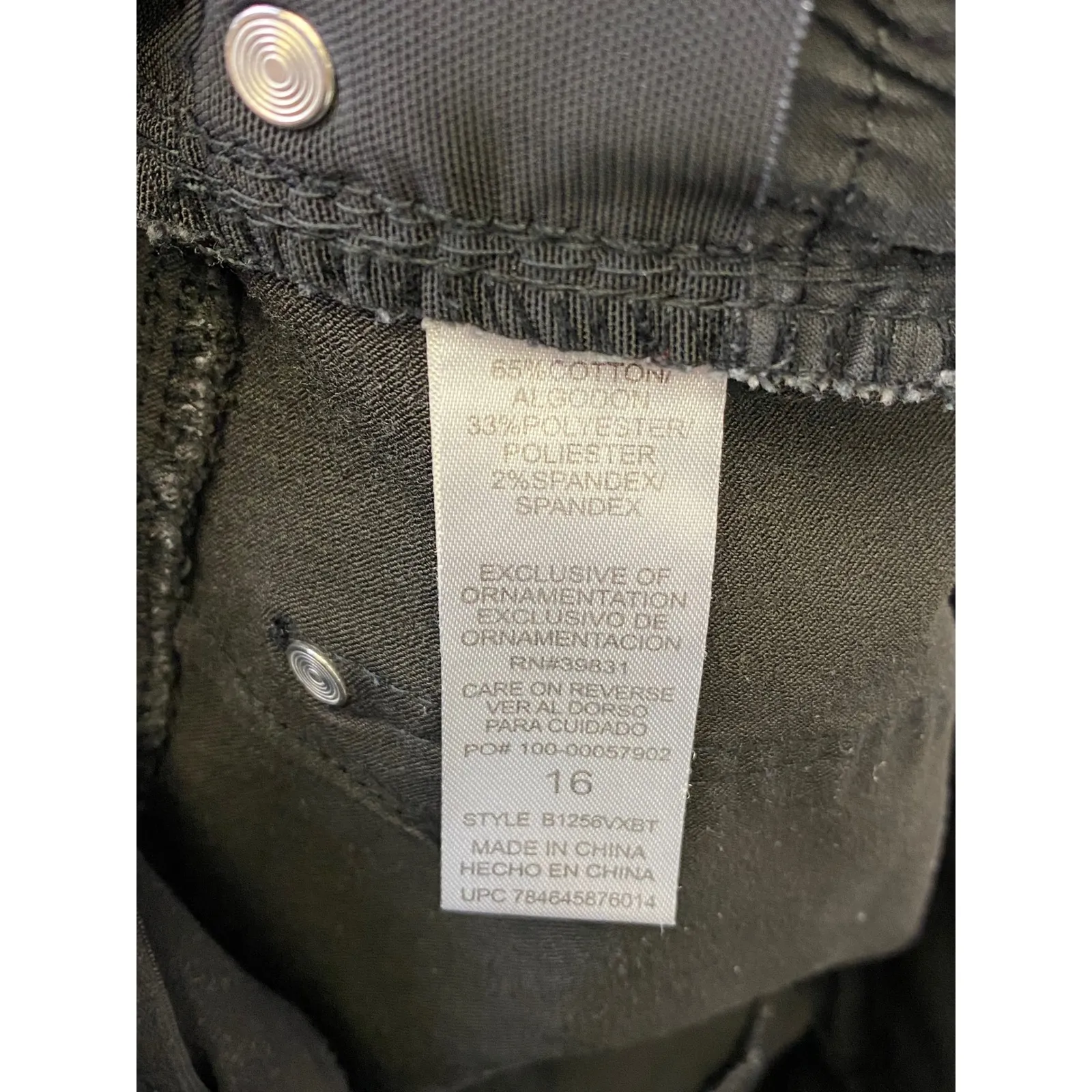 Democracy Ab Technology Jeans Size 16 Stretch Denim Flattering Everyday Classic - Image 7