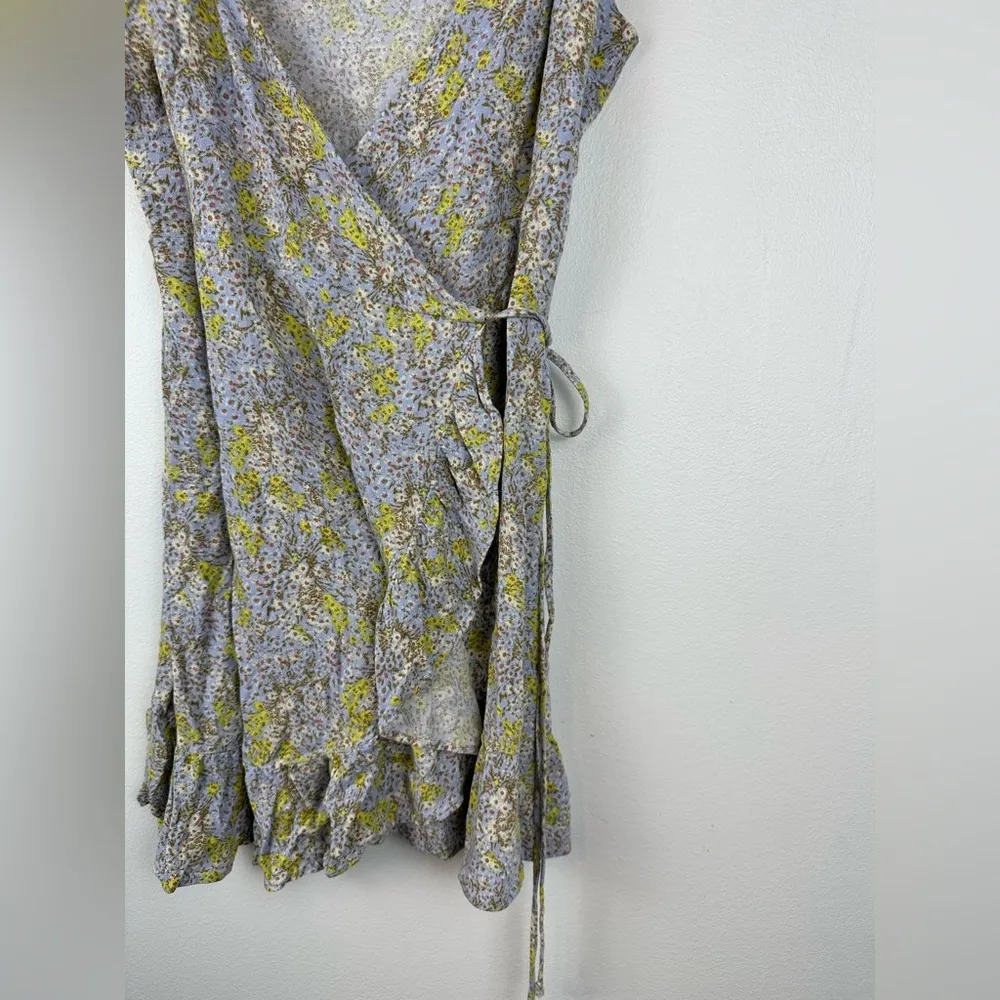 Free People All My Love Floral Wrap Dress Women’s Sz S - Image 6