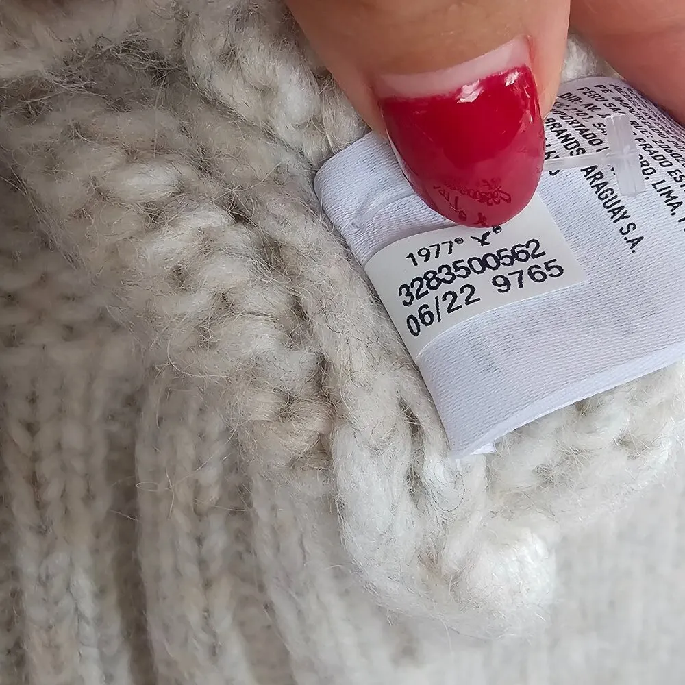 American Eagle Striped Cardigan Cropped Button Front Long Sleeve Size M NWOT - Image 8