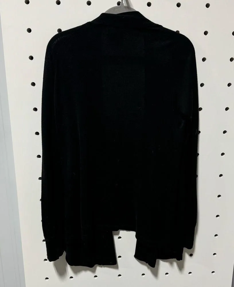 Express Women Black Long Sleeve  Shrug Cardigan Size M - Image 3