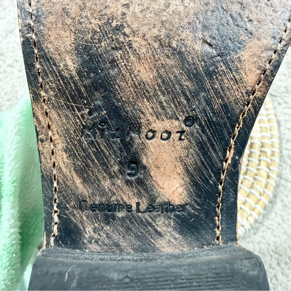 Miz Mooz Women’s Cabana Short Western Boots in Taupe Snake Print Leather 9 - Image 16