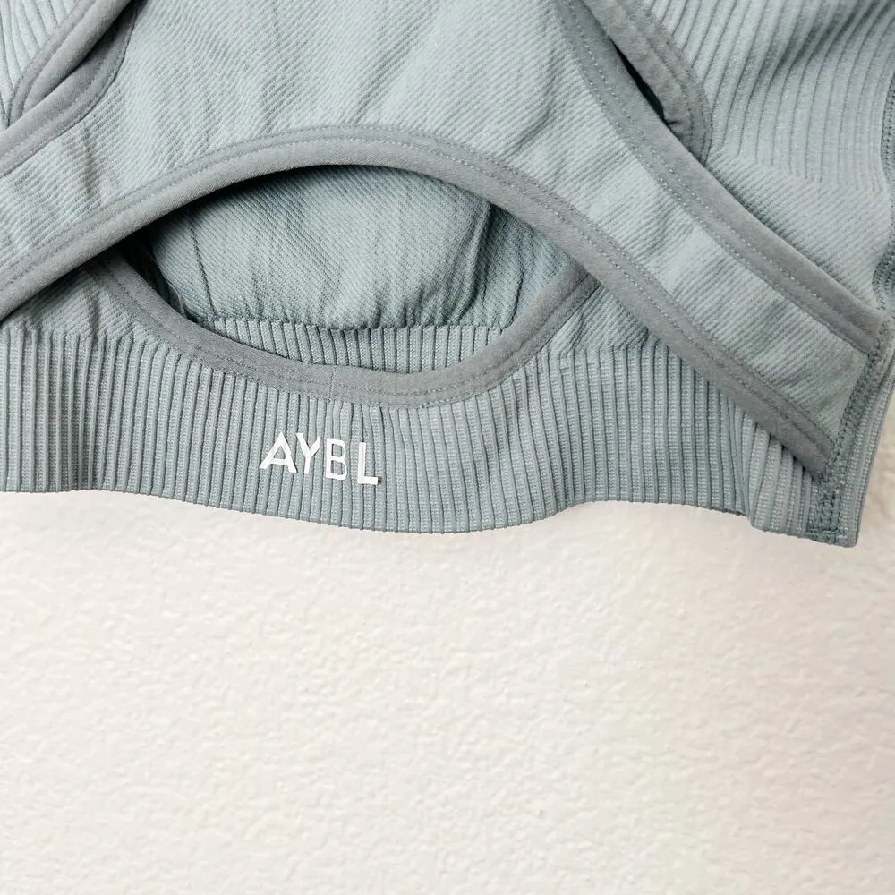 [AYBL] Teal Seamless Reflex Sports Bra & Legging Matching Set Size Small S - Image 8