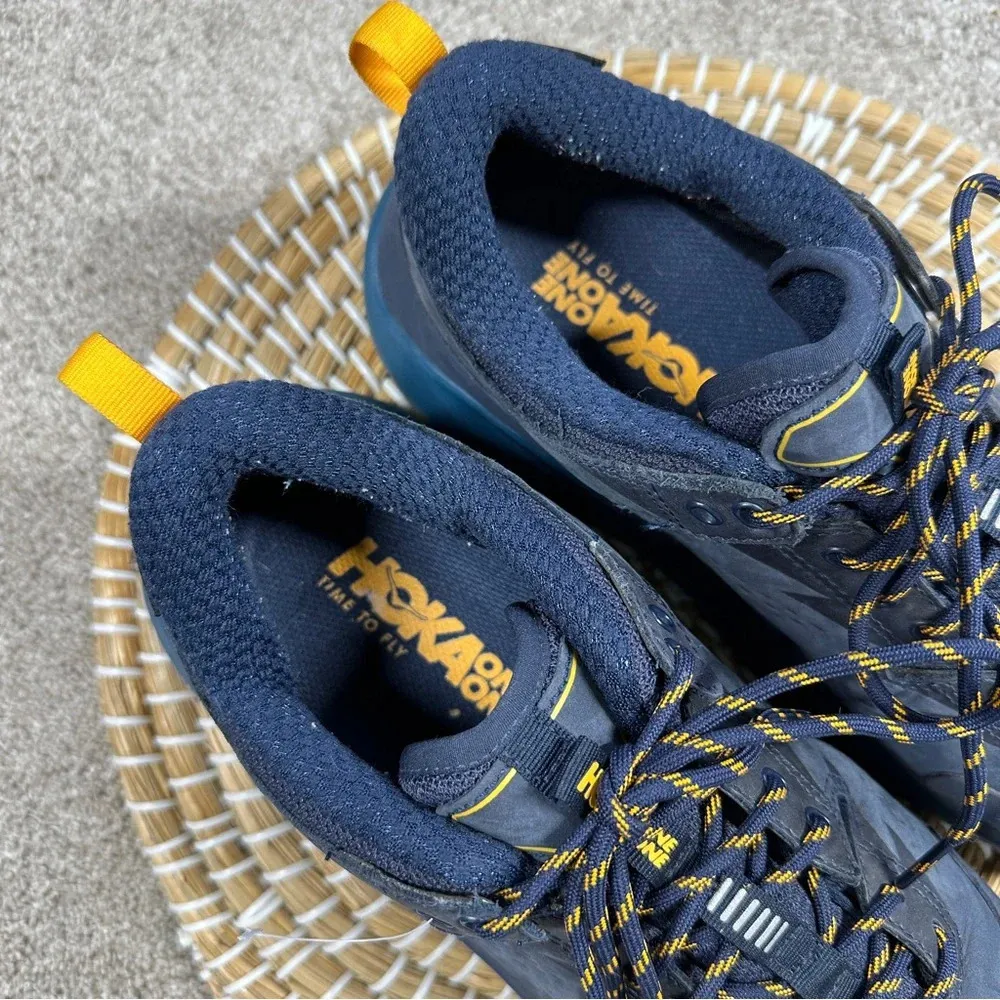 Hoka One One Women’s Kaha Low Gore-Tex Hiking Shoes Waterproof Navy Size 9B - Image 6