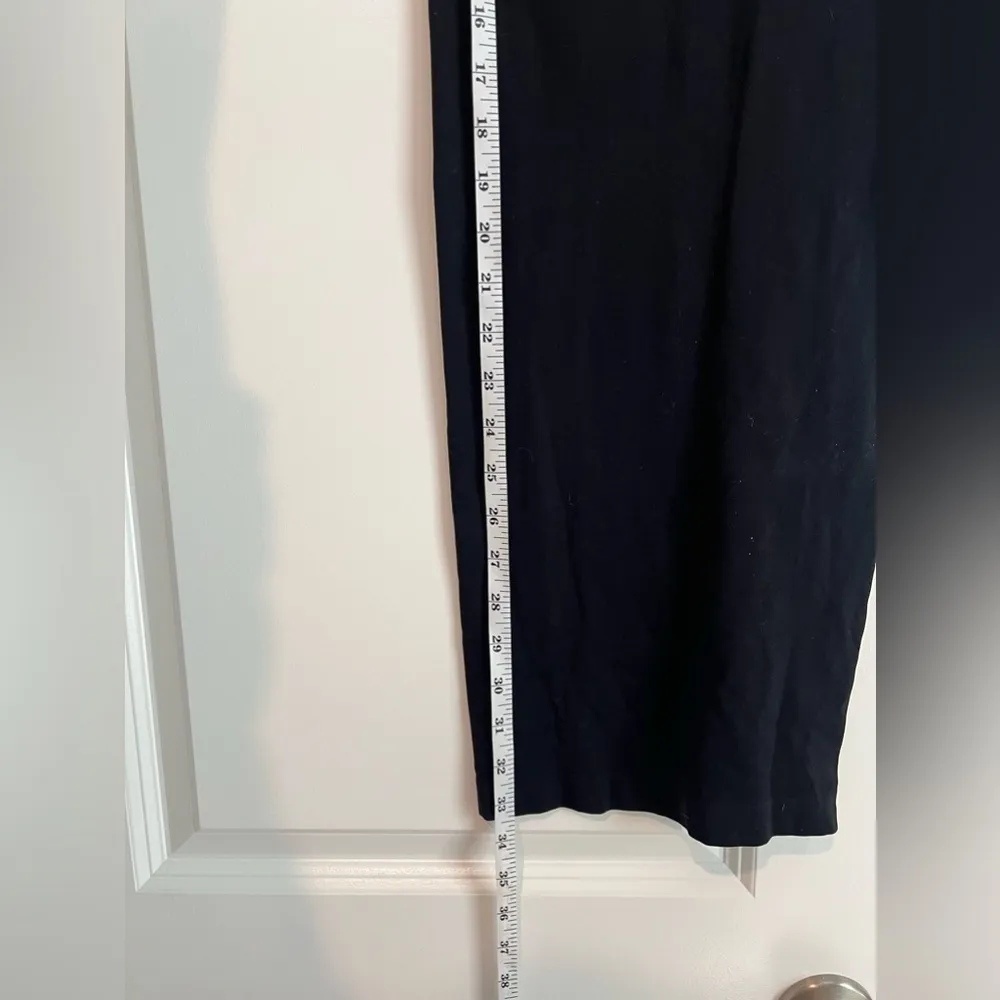 New BCBGMaxAzria Black Stretchy Slip Dress - Image 5