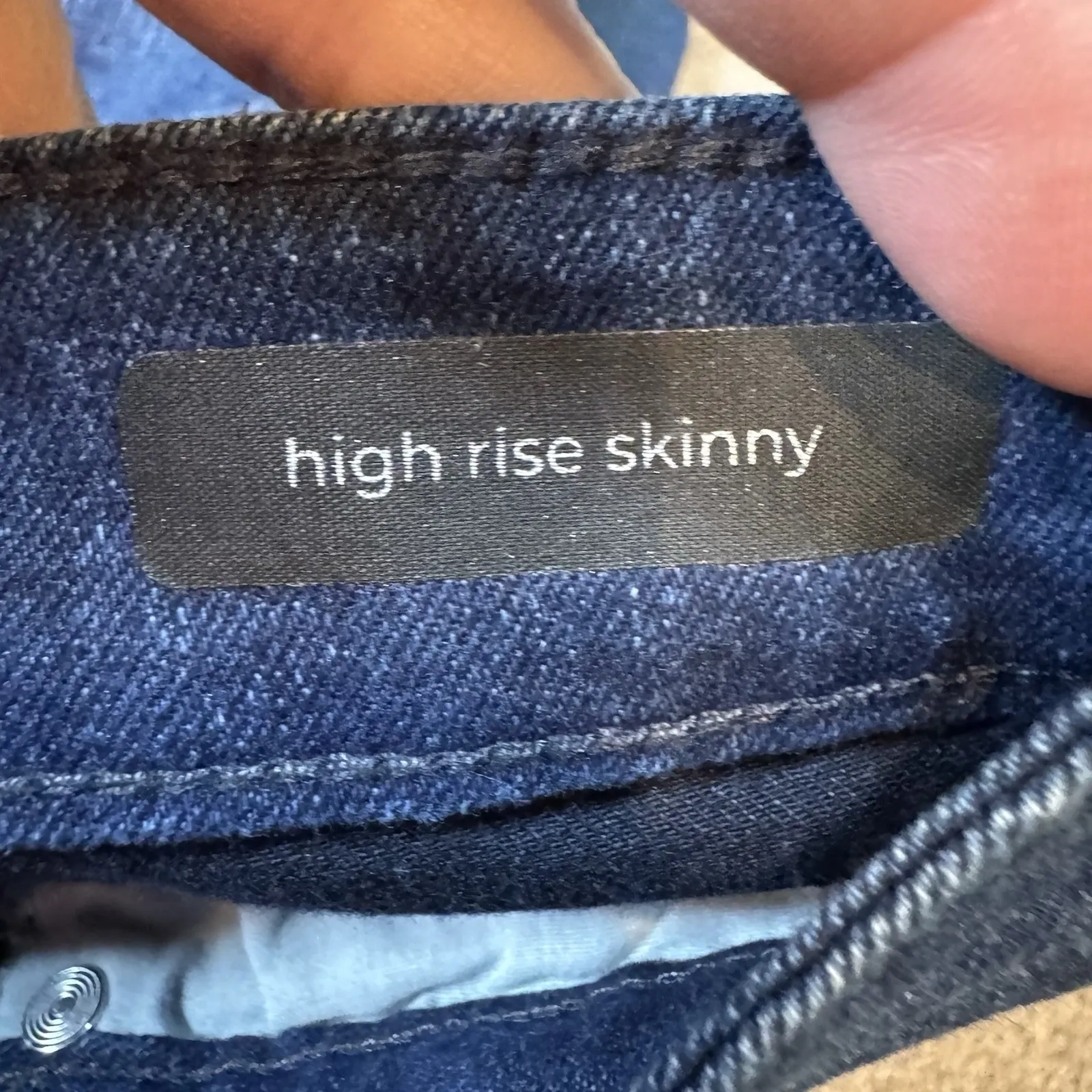 Circus NY Jeans Sz 25 Rainbow Time To Shine High Rise Skinny Sharkbite Raw Hem - Image 8