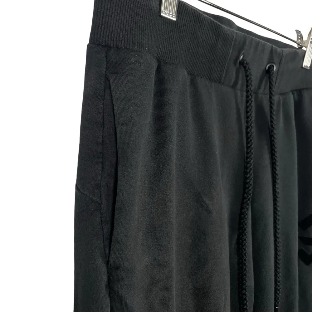 RARE Fenty Rihanna x Puma Lucky 13 Velvet Embellished Joggers in Black Size S - Image 6