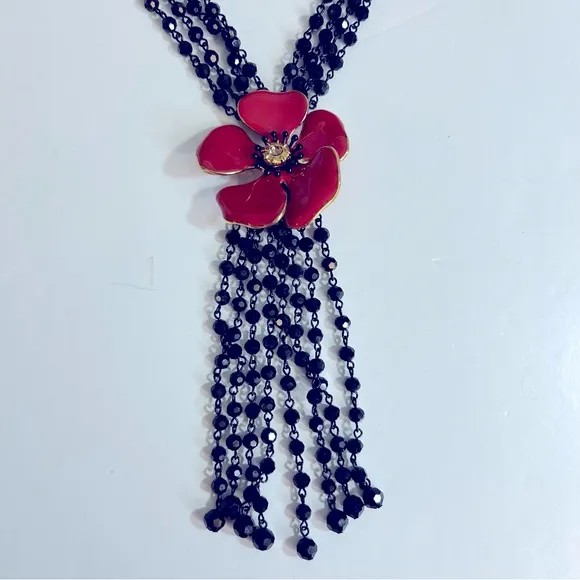 MMA NY Metropolitan Museum of Art Russian‎ Imperial Collection Anemone Necklace Black - Image 5