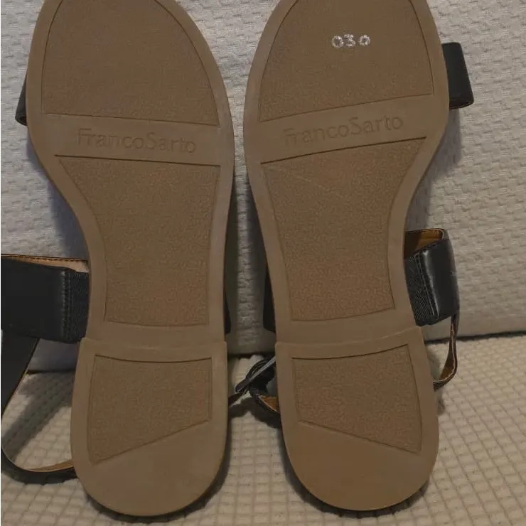 Franco Sarto Tan Sole Sandals - Image 14
