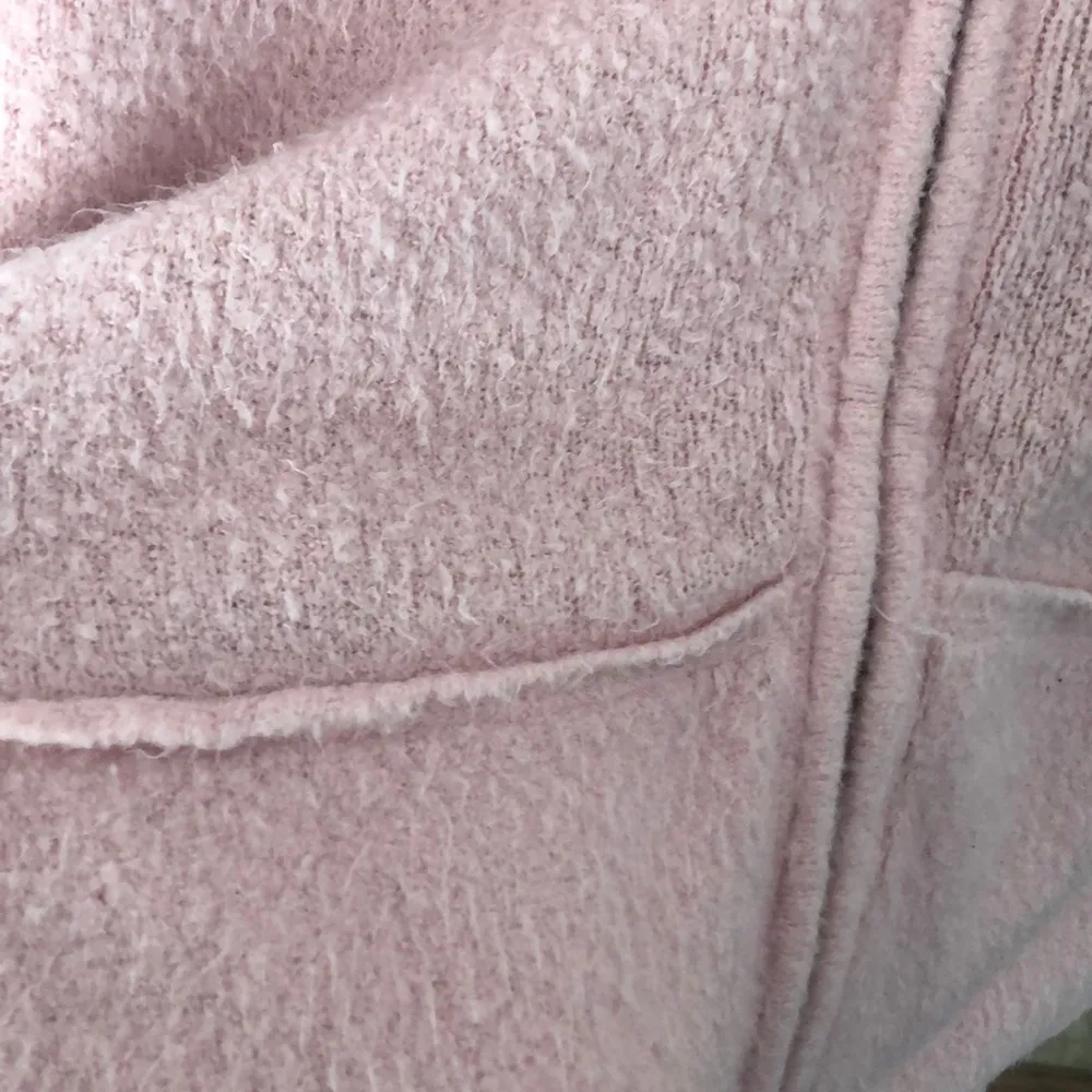 Anchor Blue Light Pink Plush Soft Full Zip Sweater size L - Image 4