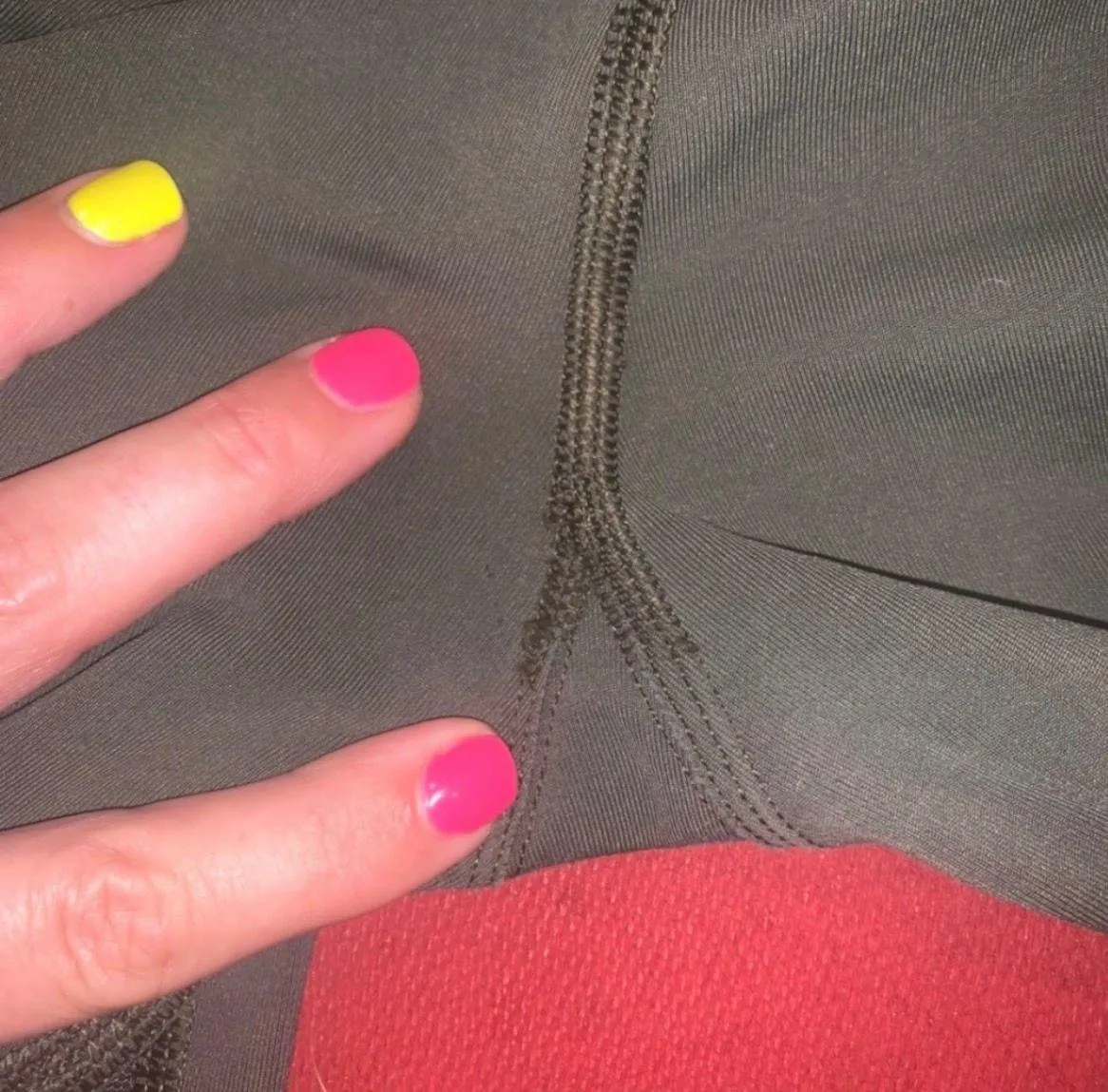 To the Beat Tights in Grey Sage - Image 4