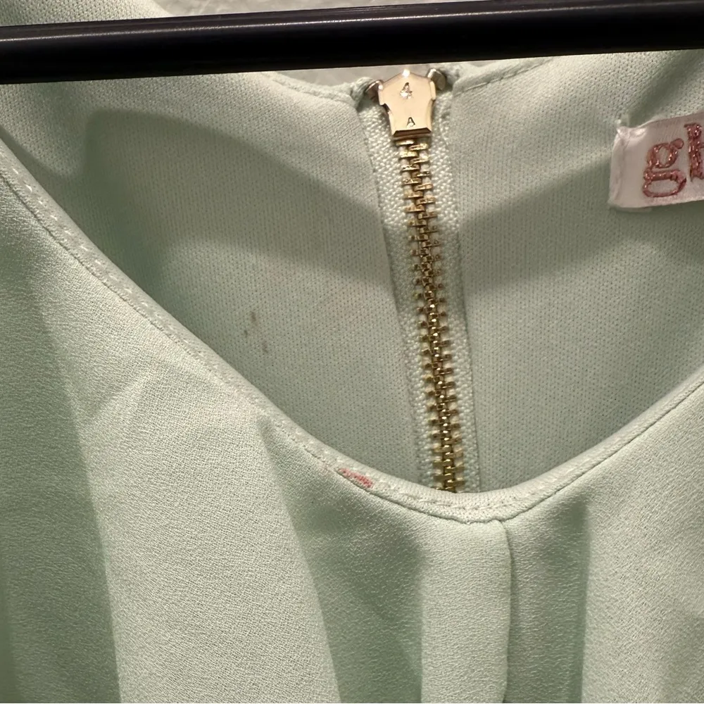 Gb Girls Ruffle Mint Green Dress – Size 8 - Image 4